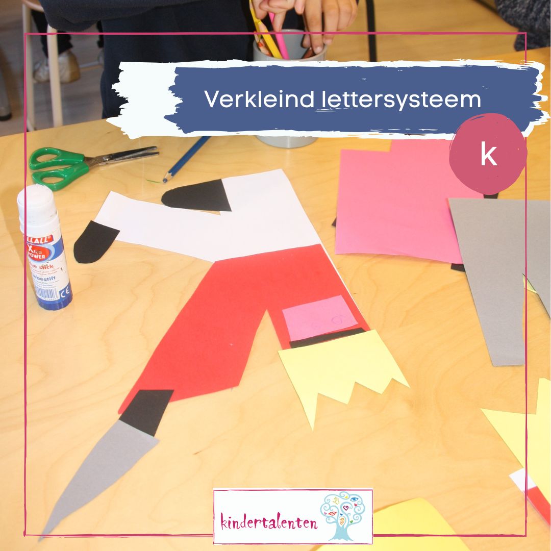 verkleind lettsersysteem – k