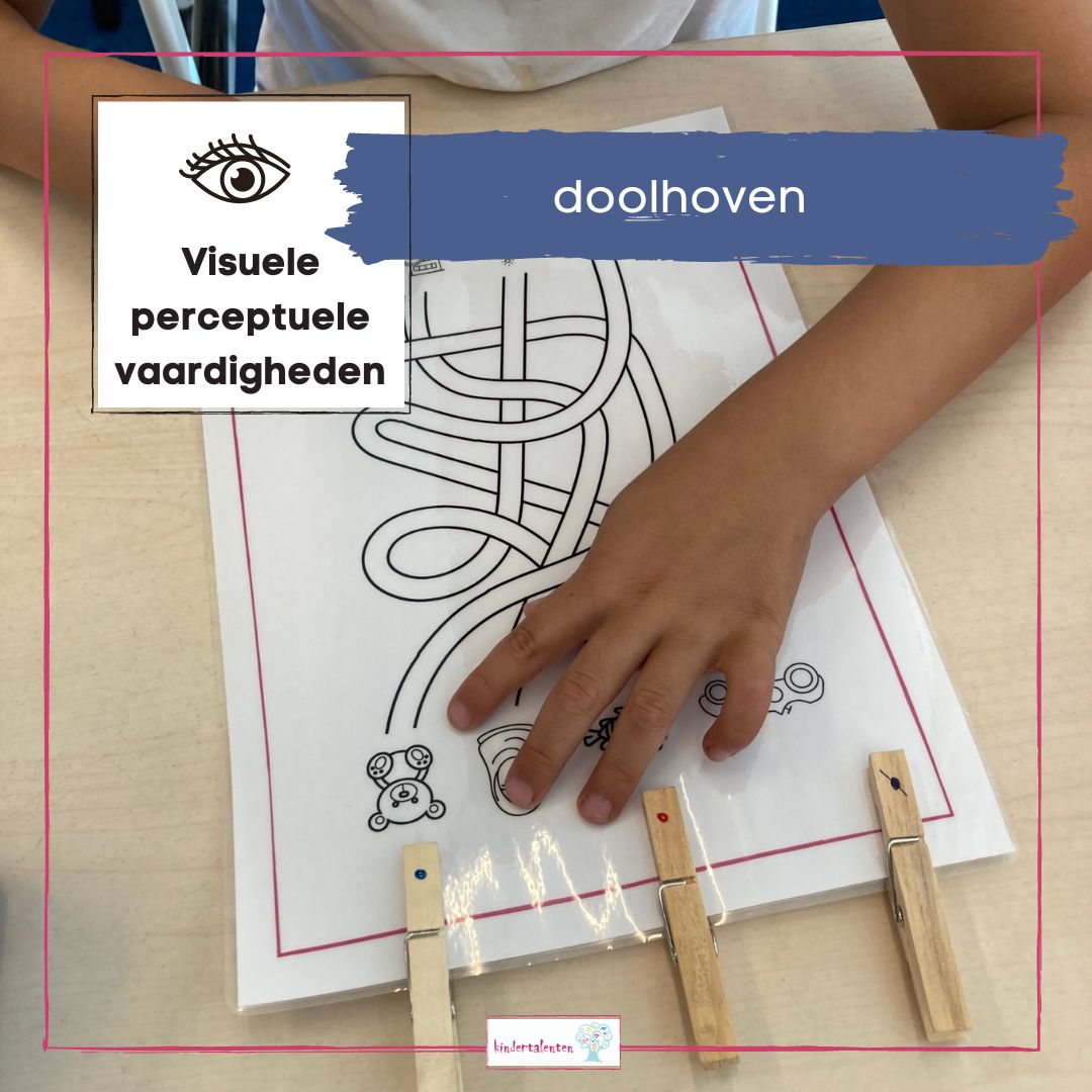 Volg de lijn – Visuele doolhoven zonder klanken