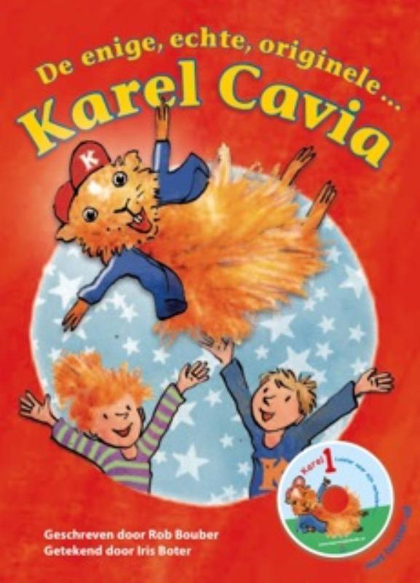 Boek met luister-cd: Karel Cavia deel I, de enige, echte, originele…