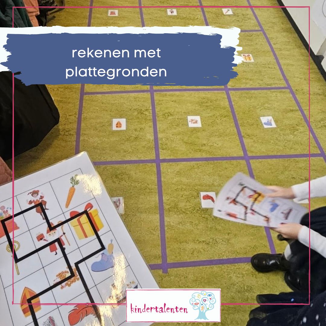 Rekenen met plattegronden – Sint