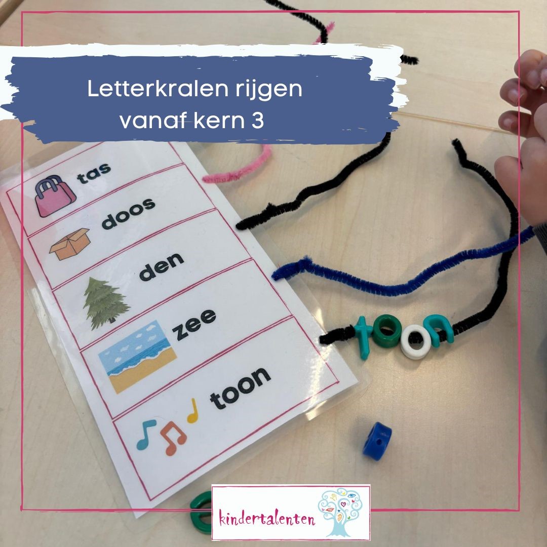 Letterkralen Rijgen – vanaf kern 3