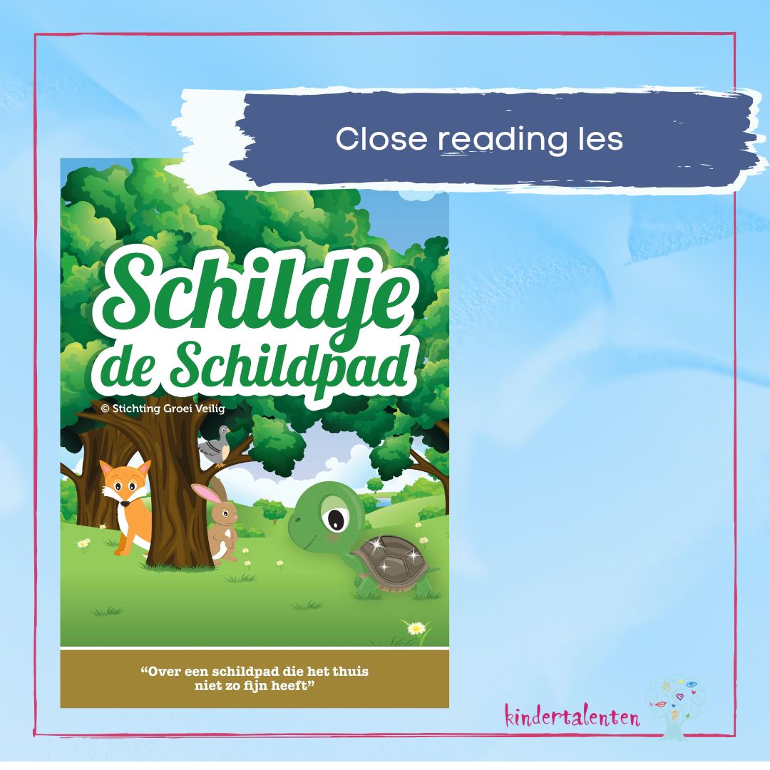 Close reading lessenreeks bij het boek
