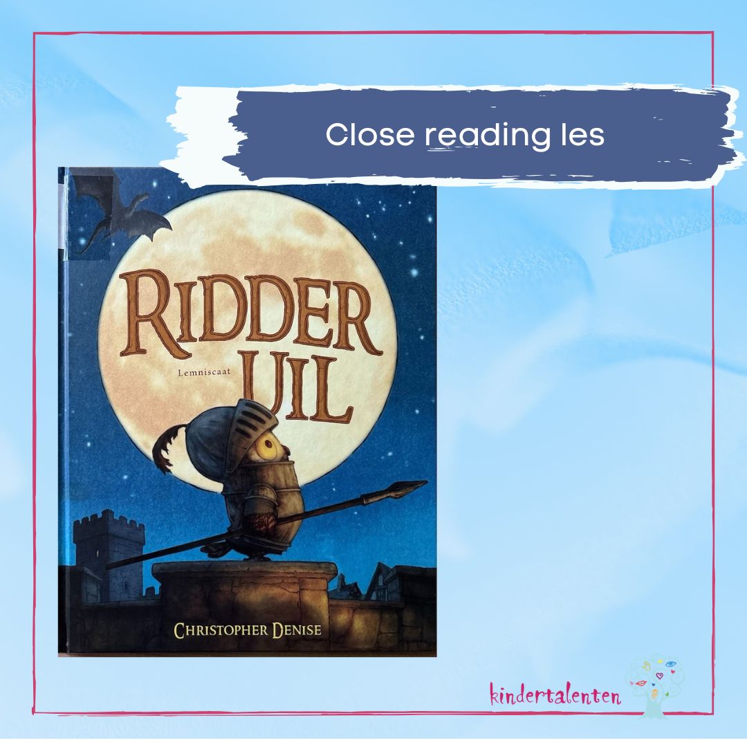 Close reading lessenreeks bij het boek